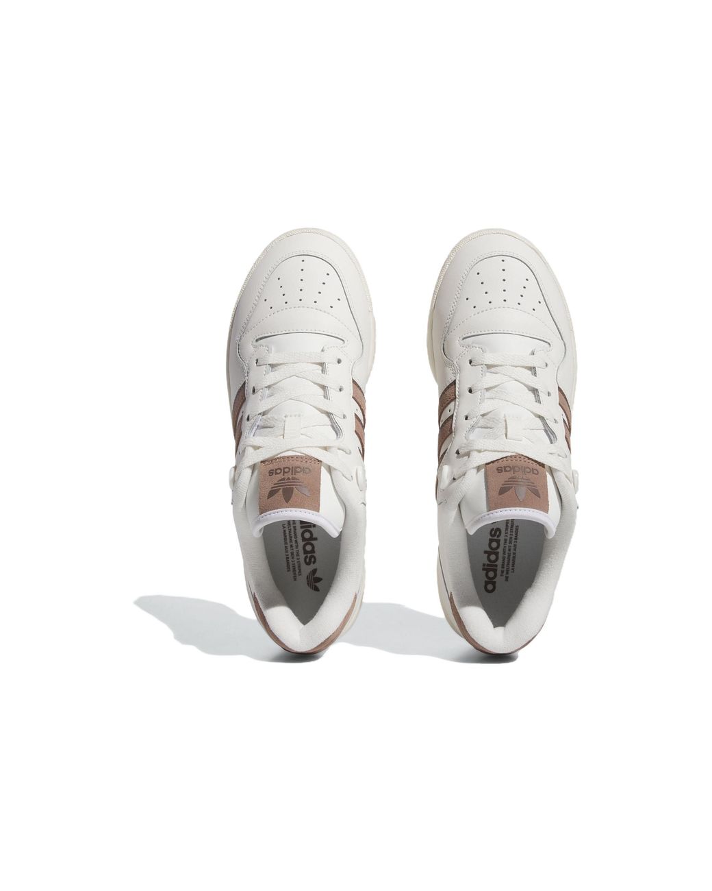 Adidas White Rivalry Low Chalky' for men