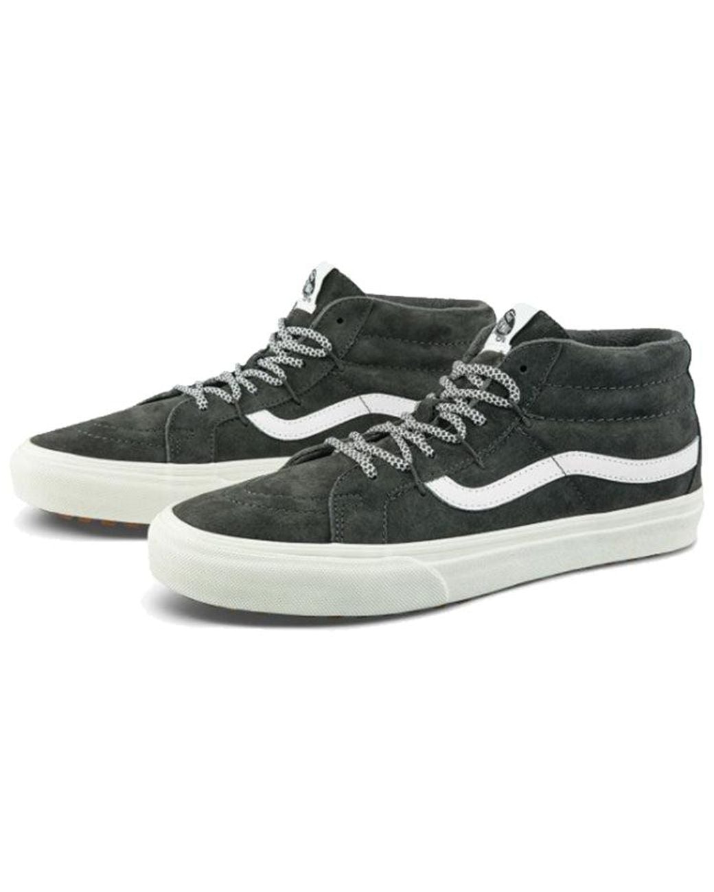 Vans Black Sk8-Mid Reissue Ghillie Mte for men