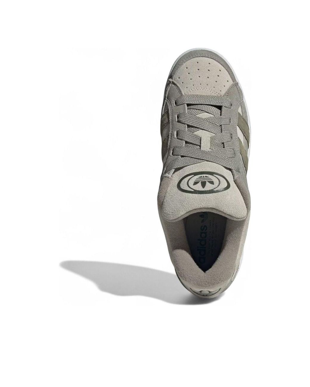 adidas gazelle silver green womens adidas Campus 00s Beta Putty Grey Olive Strata main image 0