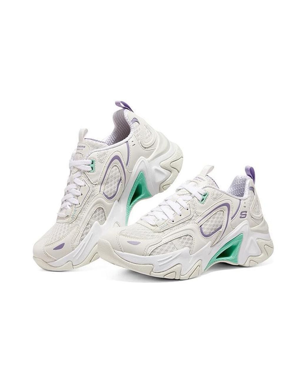 Skechers White (Wmns) Stamina V3