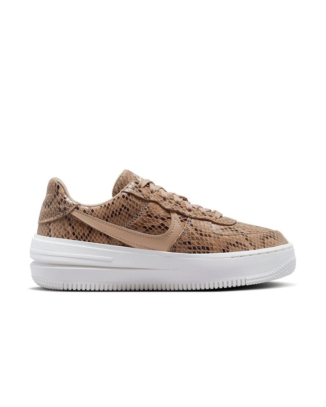 Nike Brown (Wmns) Air Force 1 Plt.Af.Orm 'Snakeskin'