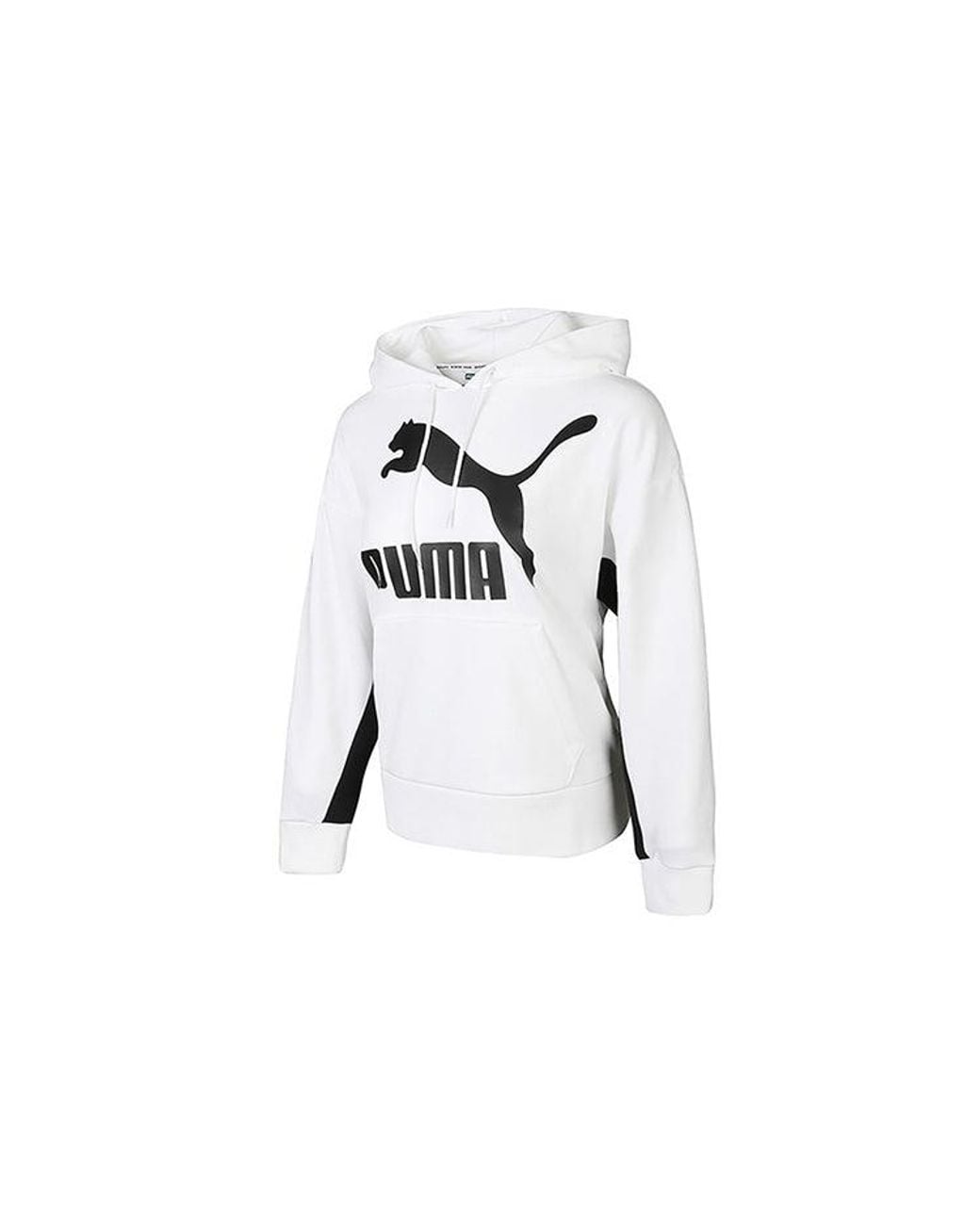 PUMA Gray (Wmns) Classics Logo Hoodie
