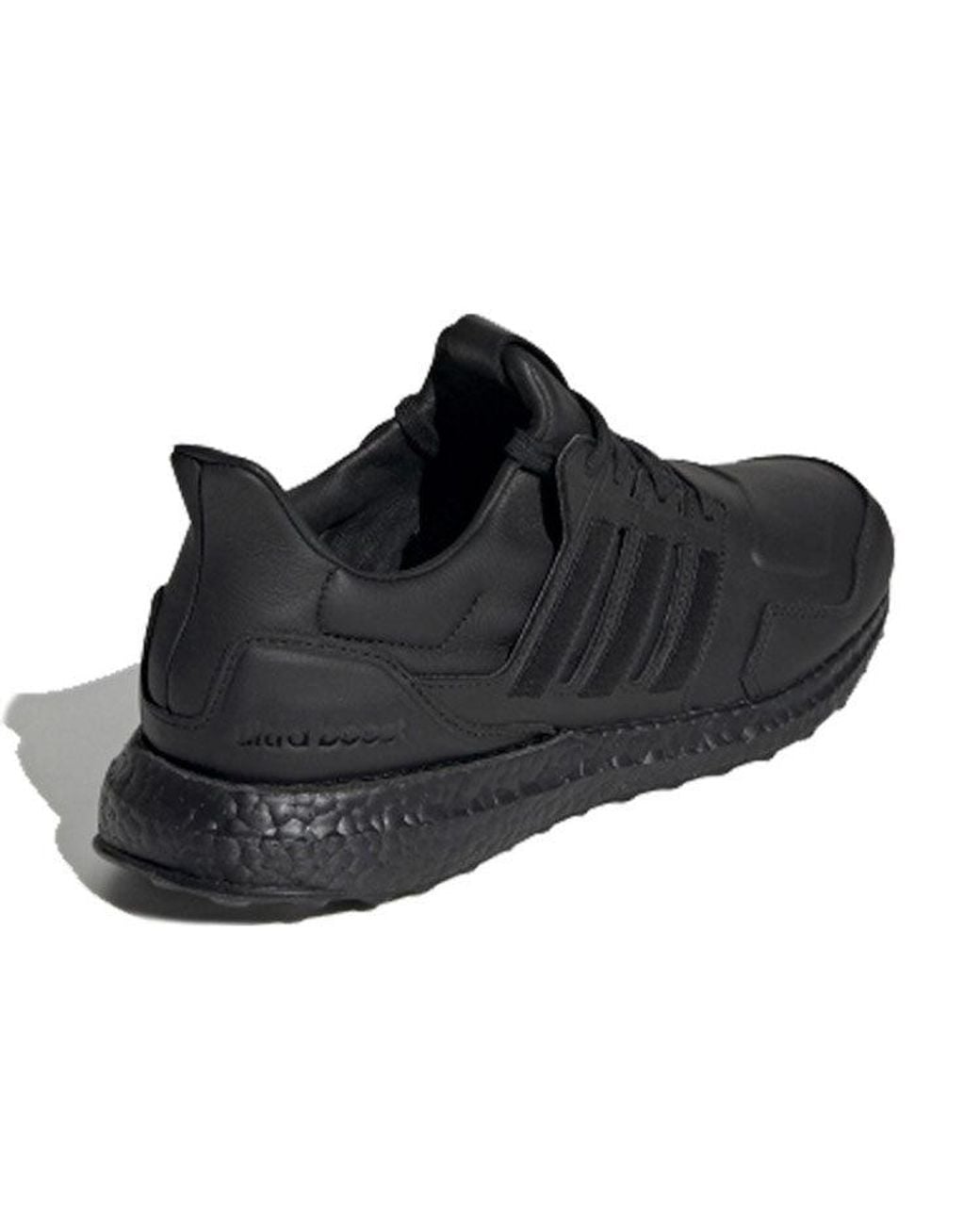 Adidas Black Ultraboost Leather 'Core' for men