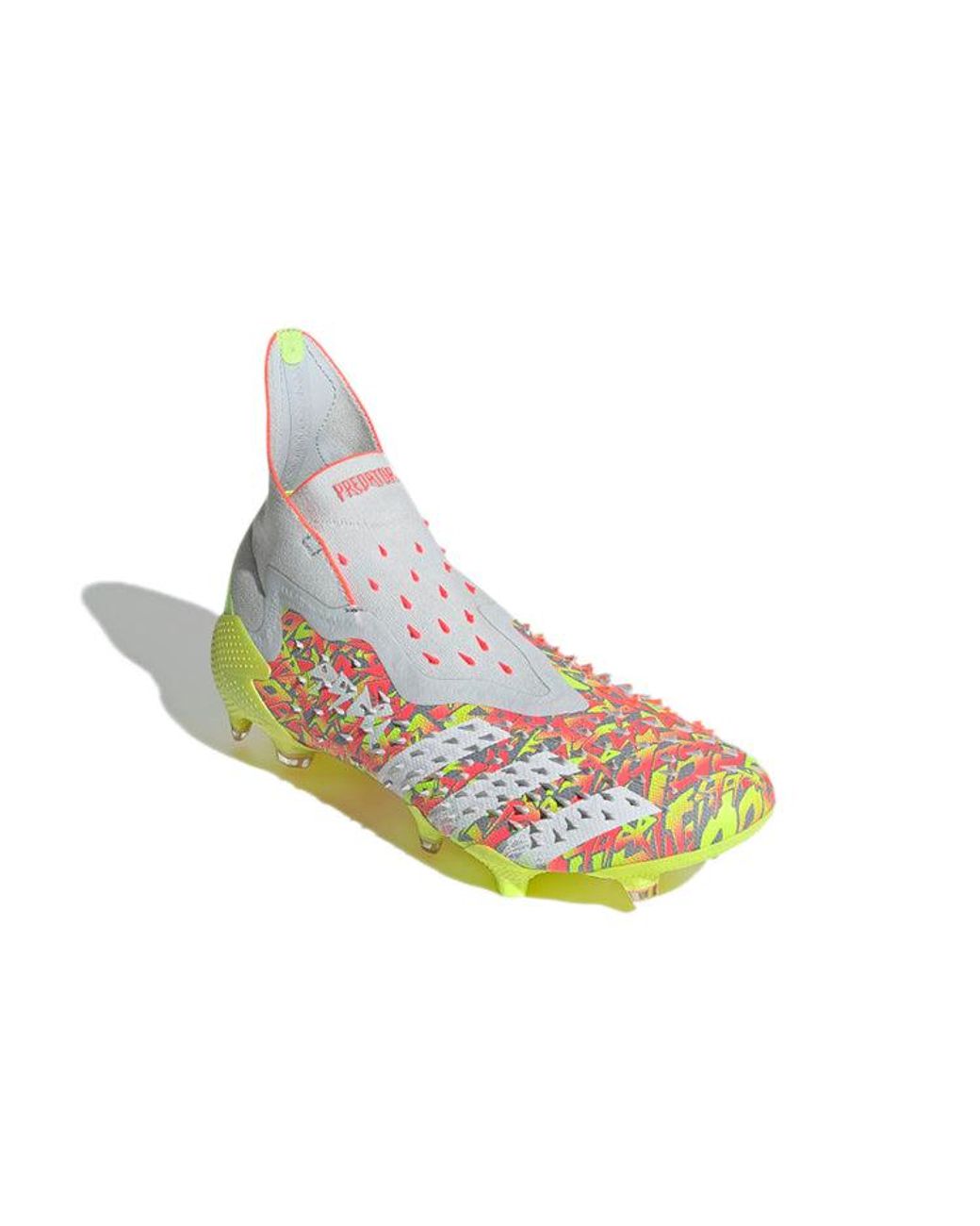 Adidas Yellow Predator Freak+ Fg 'Solar' for men