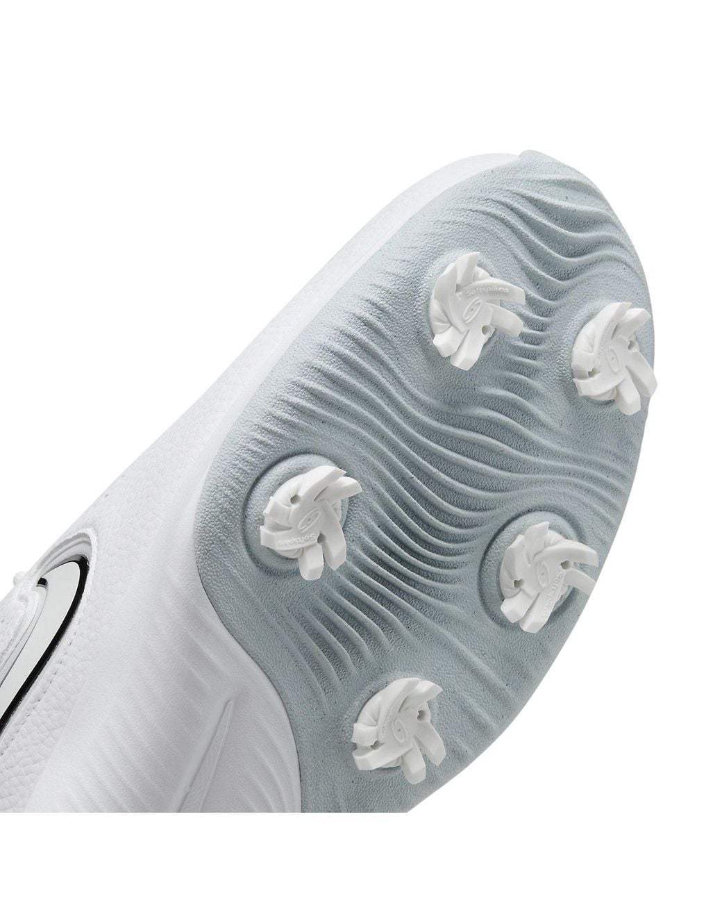 Nike White Victory Pro 3 Wide Golf Shoes for men