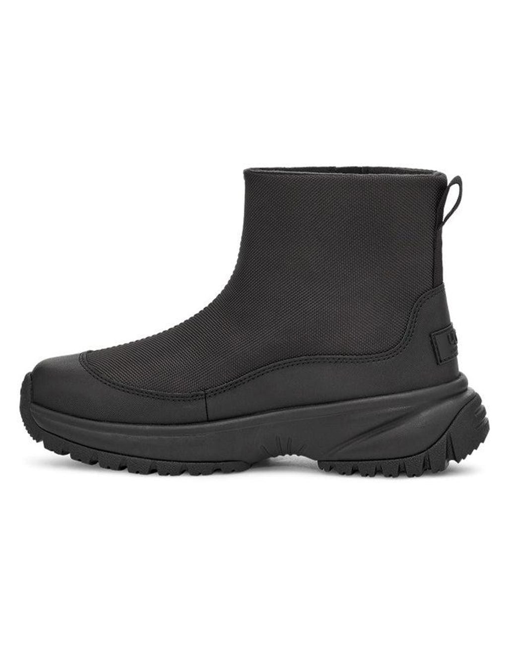Ugg Black (Wmns) Yose Zip Fleece Lined Snow Boots
