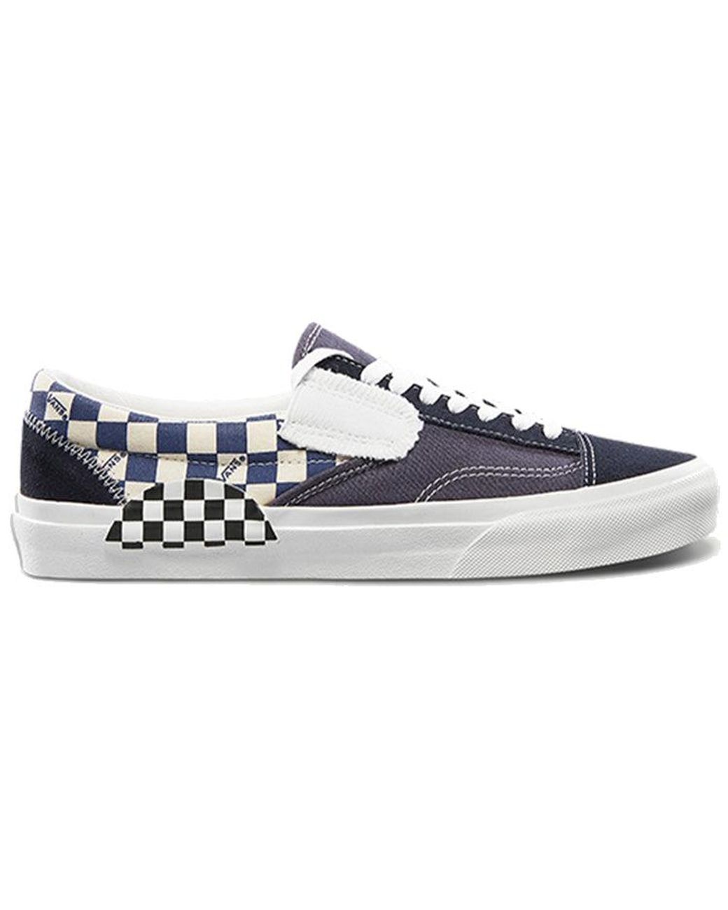 Vans Blue Slip-On Cap 'Checkboard/ for men