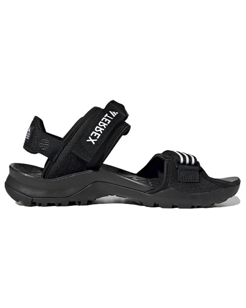 Adidas Black Terrex Cyprex Ultra Dlx Sandals for men