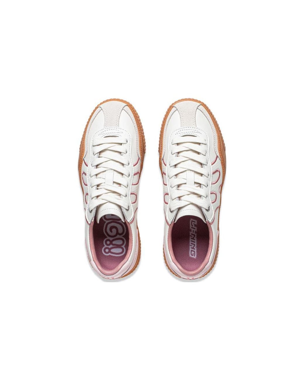 Li-ning White (Wmns) Yunchuan V2 Gum'