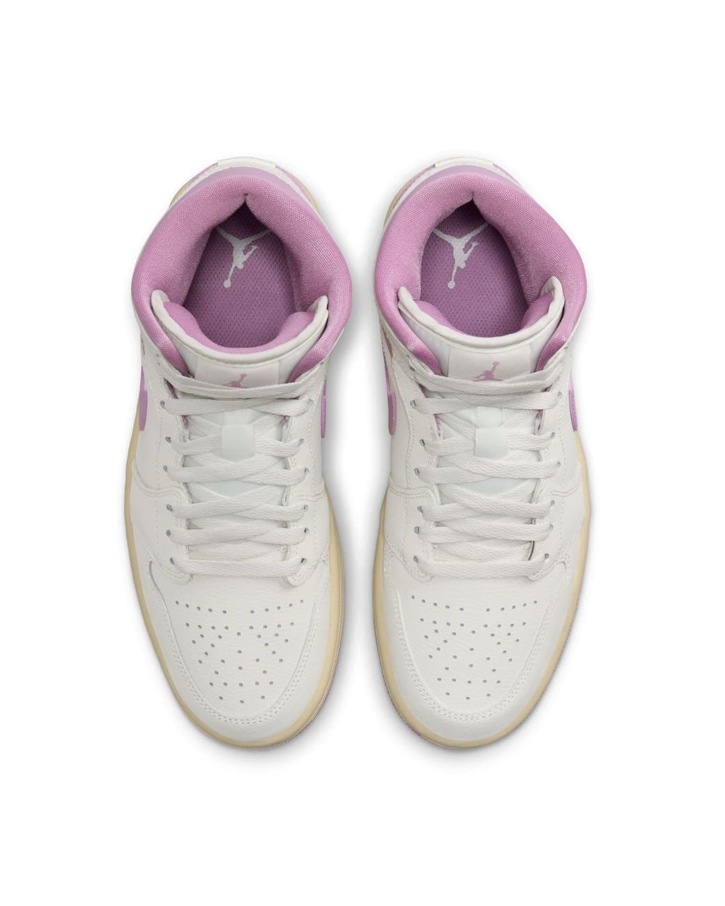 Nike Purple (Wmns) 1 Mid 'Sail Coconut Milk'