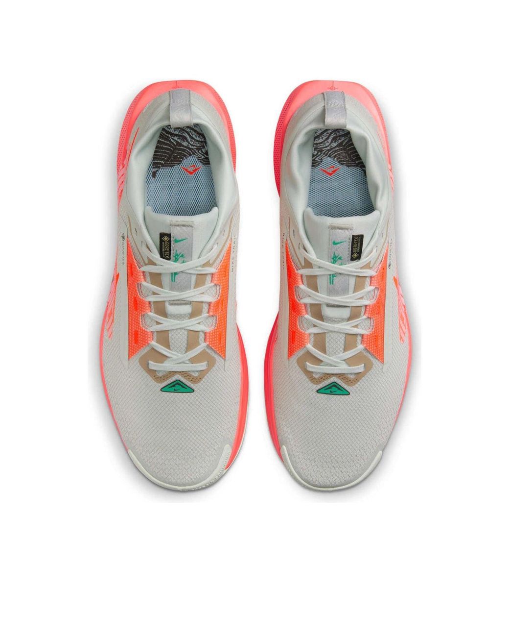 Nike Red React Pegasus Trail 5 Gore-Tex Light Wild Mango' for men