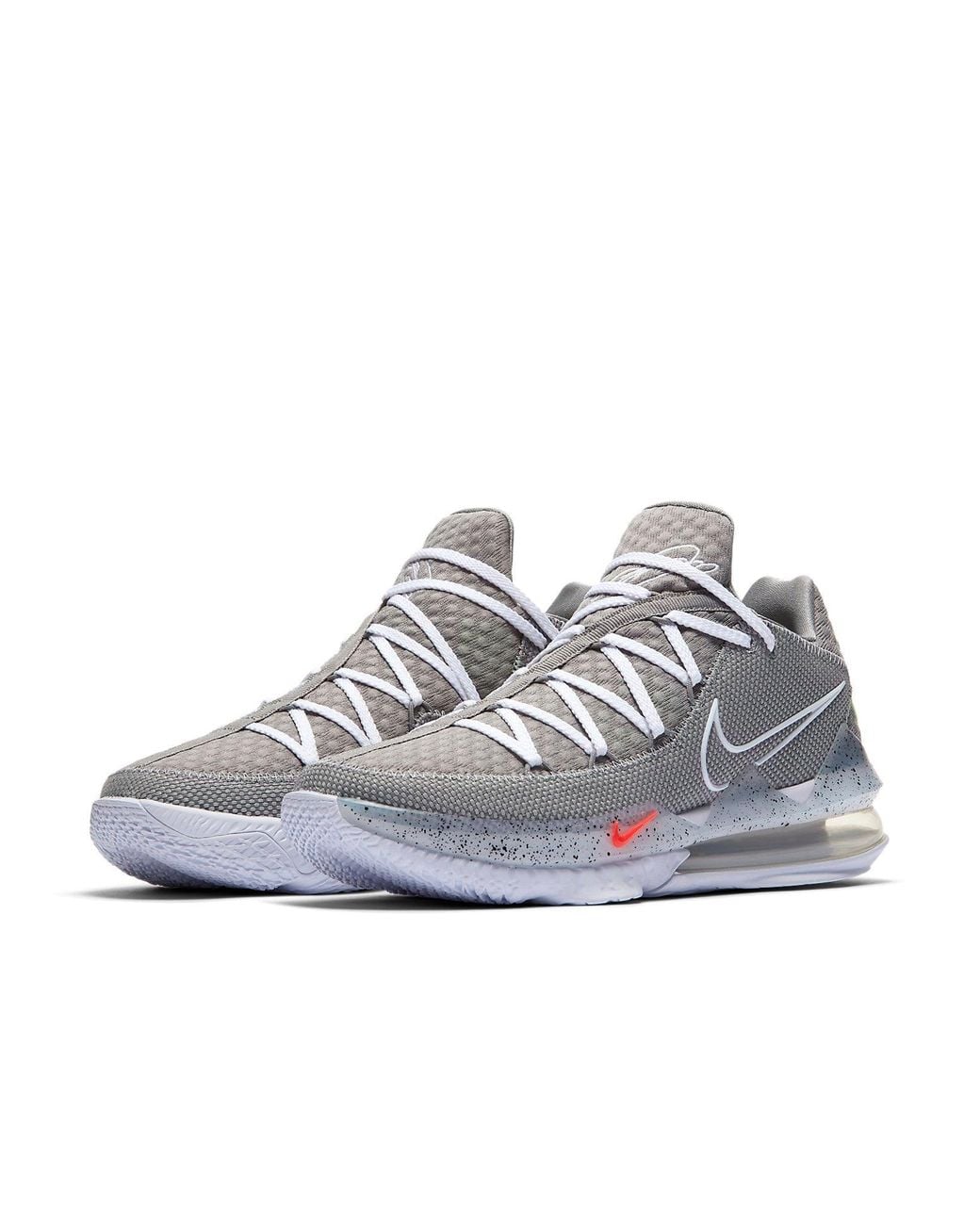 Nike Gray Lebron 17 Low Ep 'Particle' for men