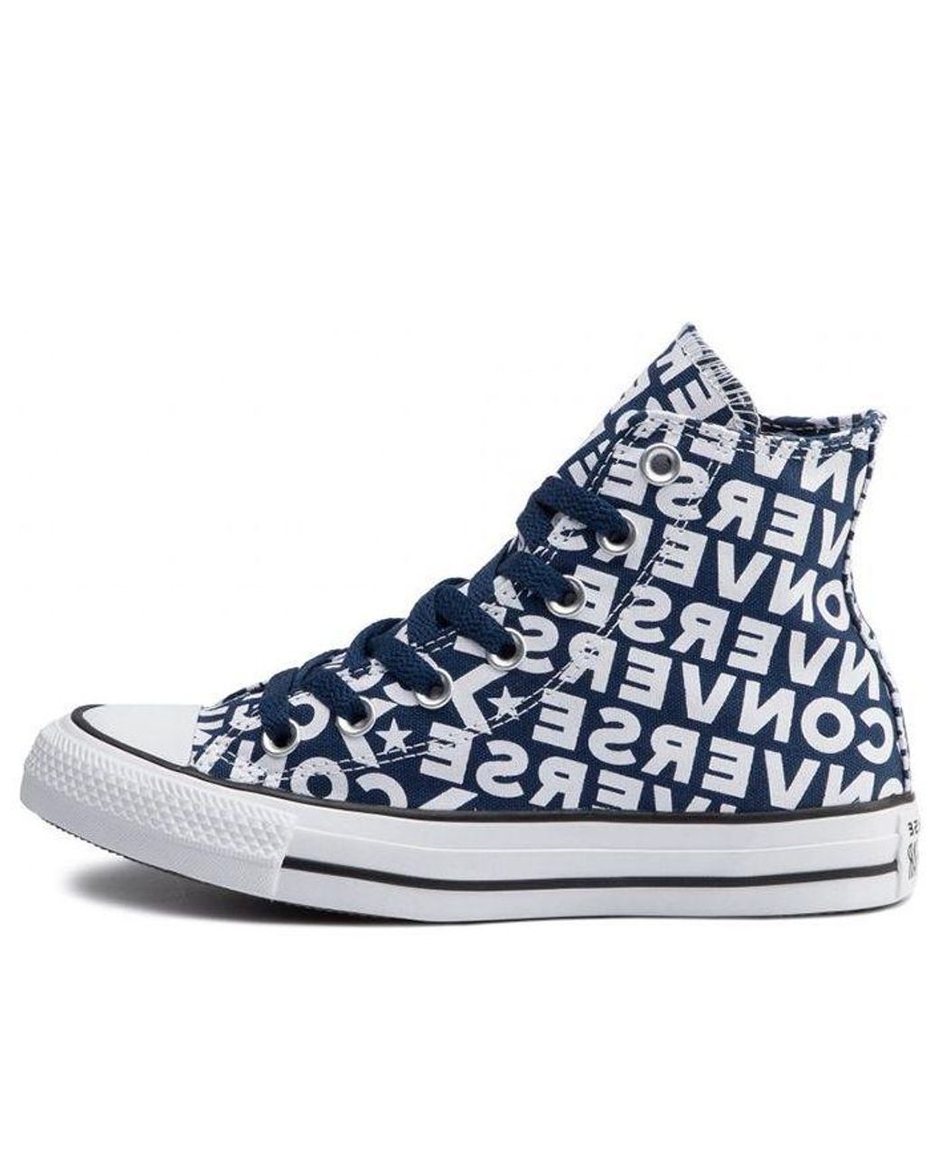 Converse Blue Chuck Taylor All Star High Wordmark' for men
