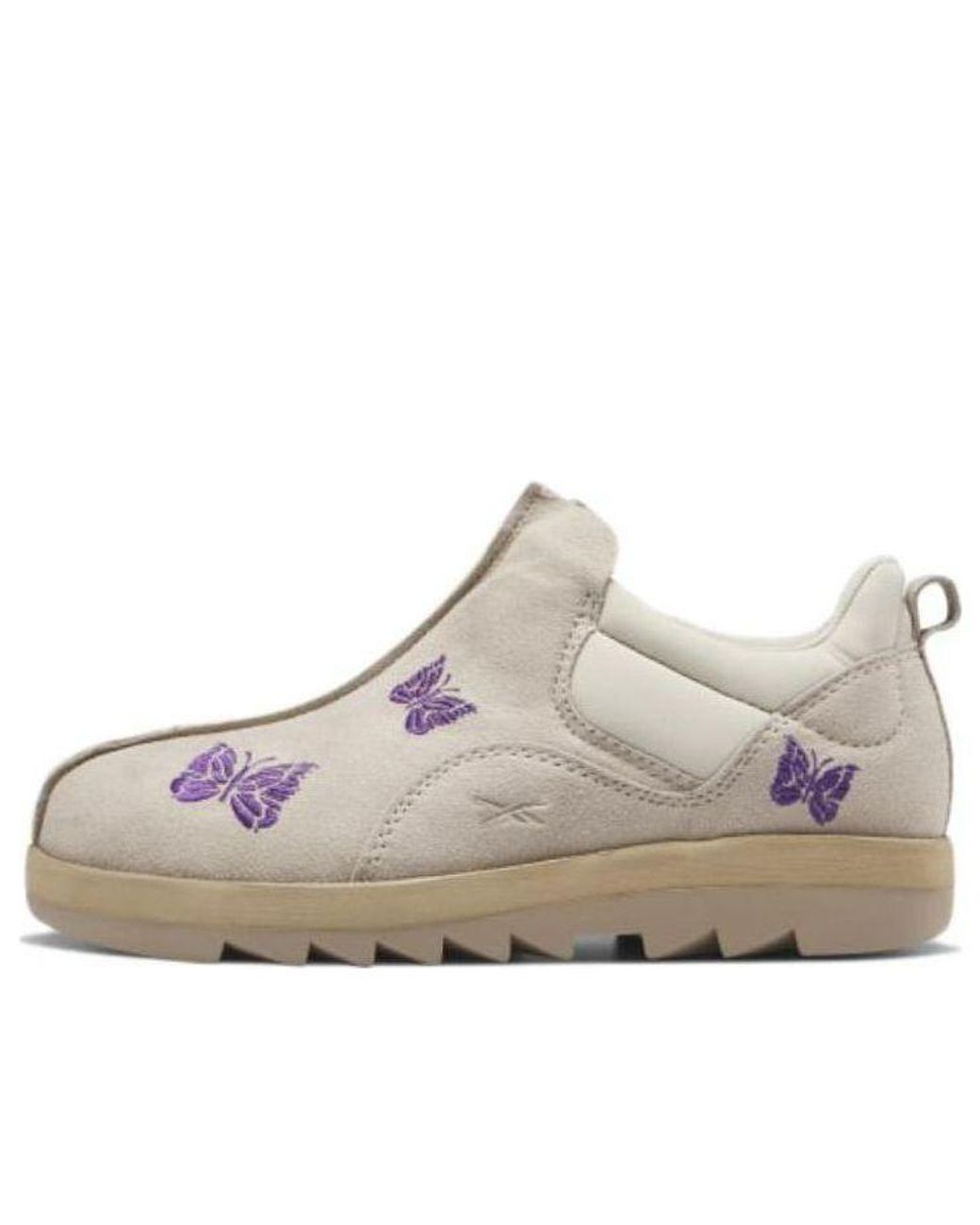Reebok White Beatnik X Needles