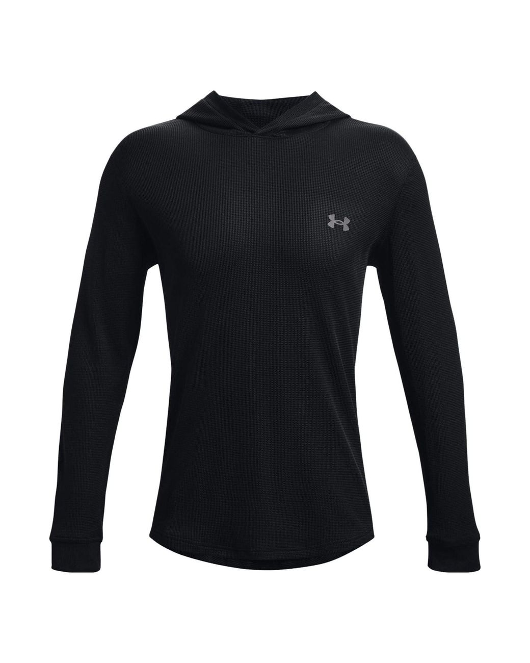 Under Armour Black Waffle Hoodie for men