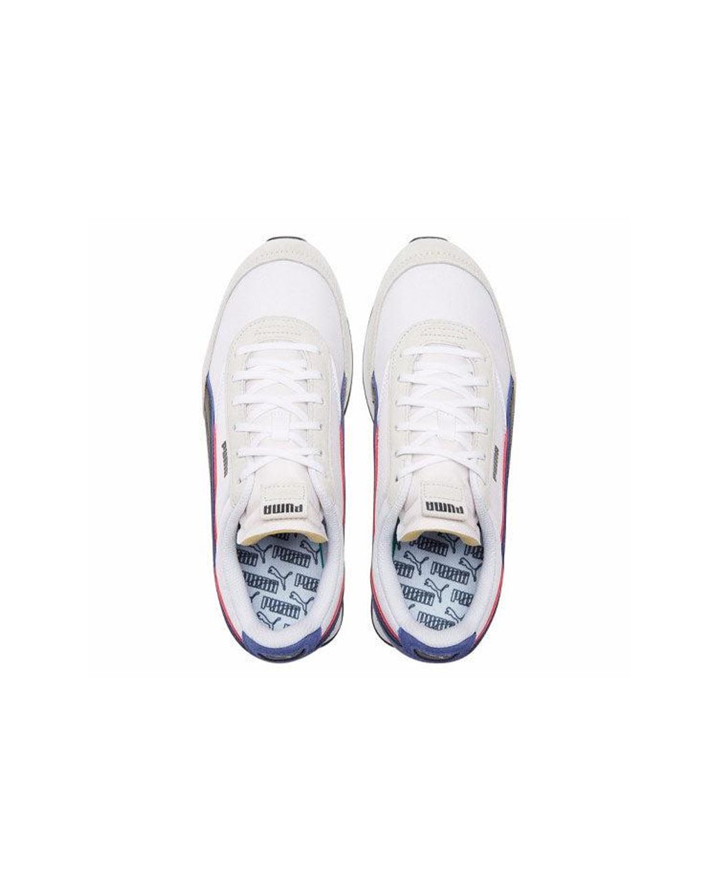 PUMA White Future Rider 'Double for men