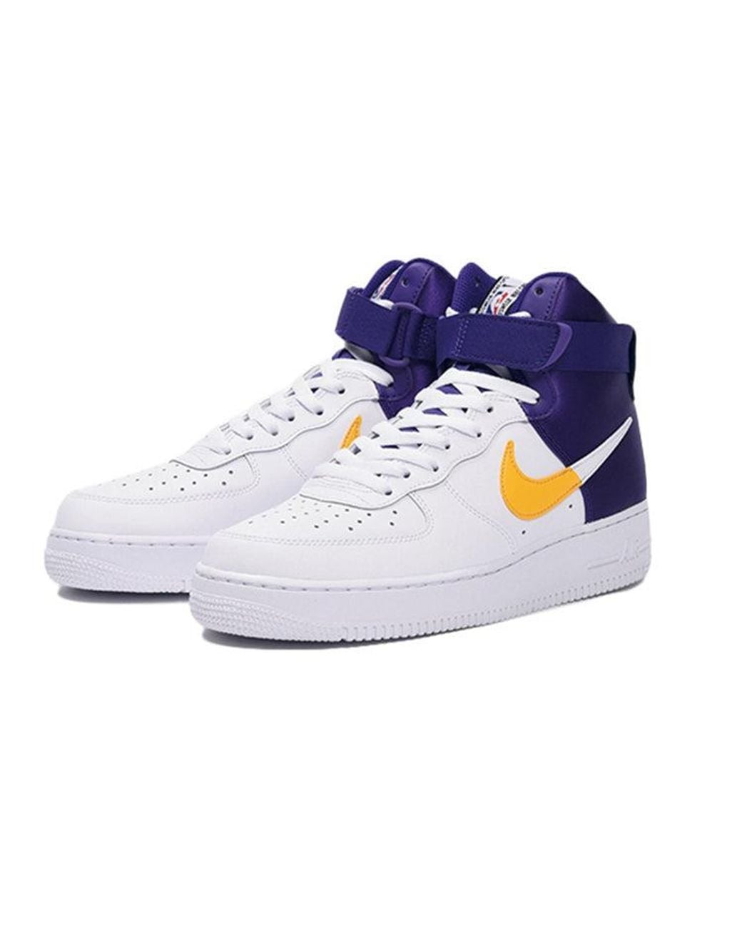 Nike Blue X Nba Air Force 1 High '07 'Lakers' for men