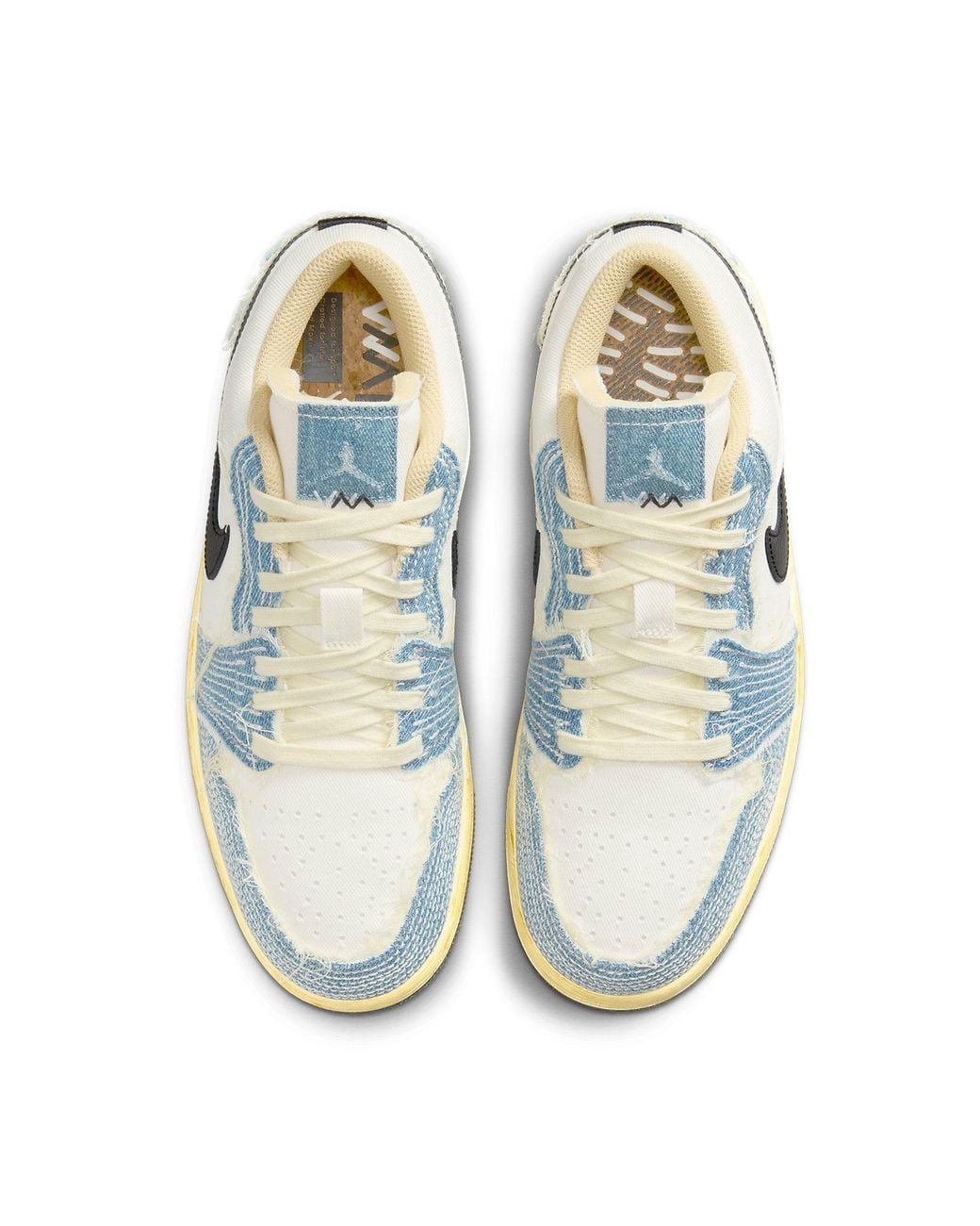 Nike Blue 1 Low Se Wrmk 'Sashiko Denim' for men
