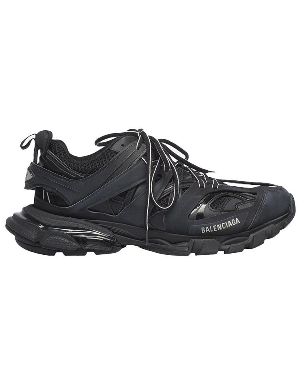 Balenciaga Black Track Led Trainer for men