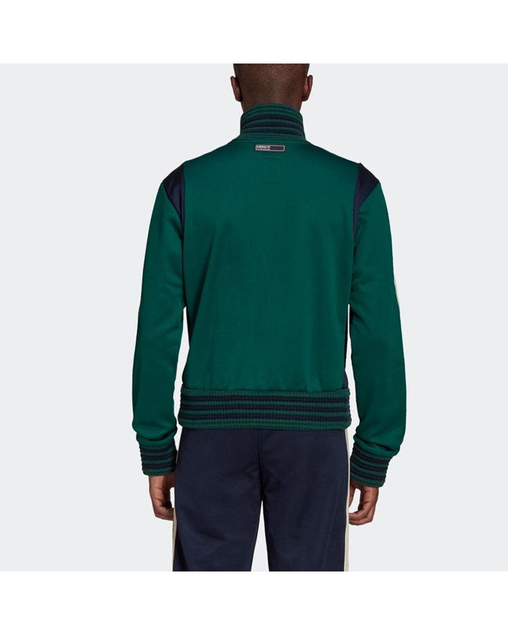 Adidas Originas X Waes Bonner Crossover Stripe Ogo Sports Jacket Green for men