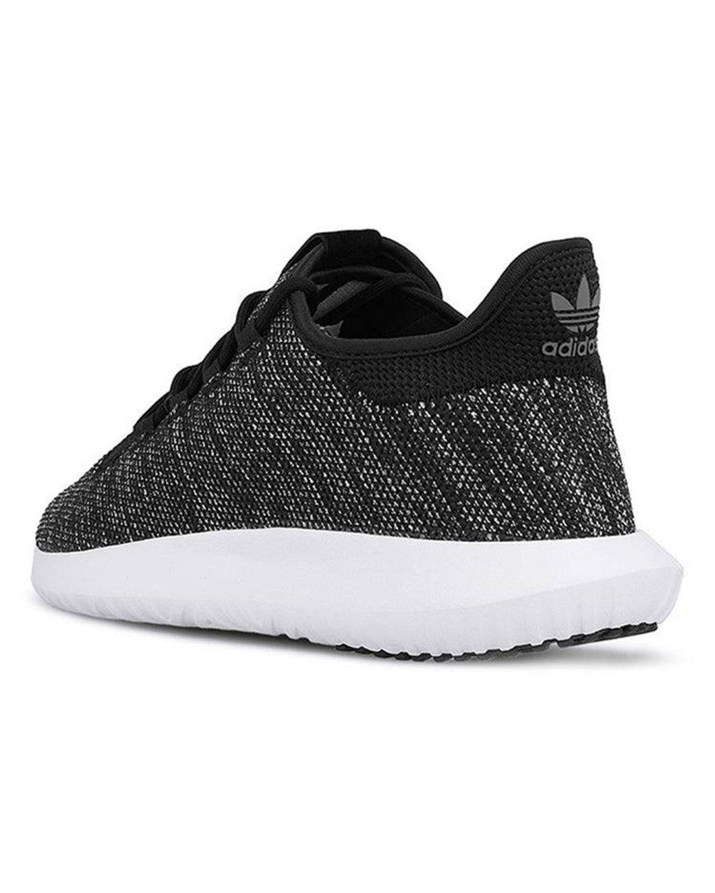 Adidas Black Tubular Shadow Knit 'Core' for men