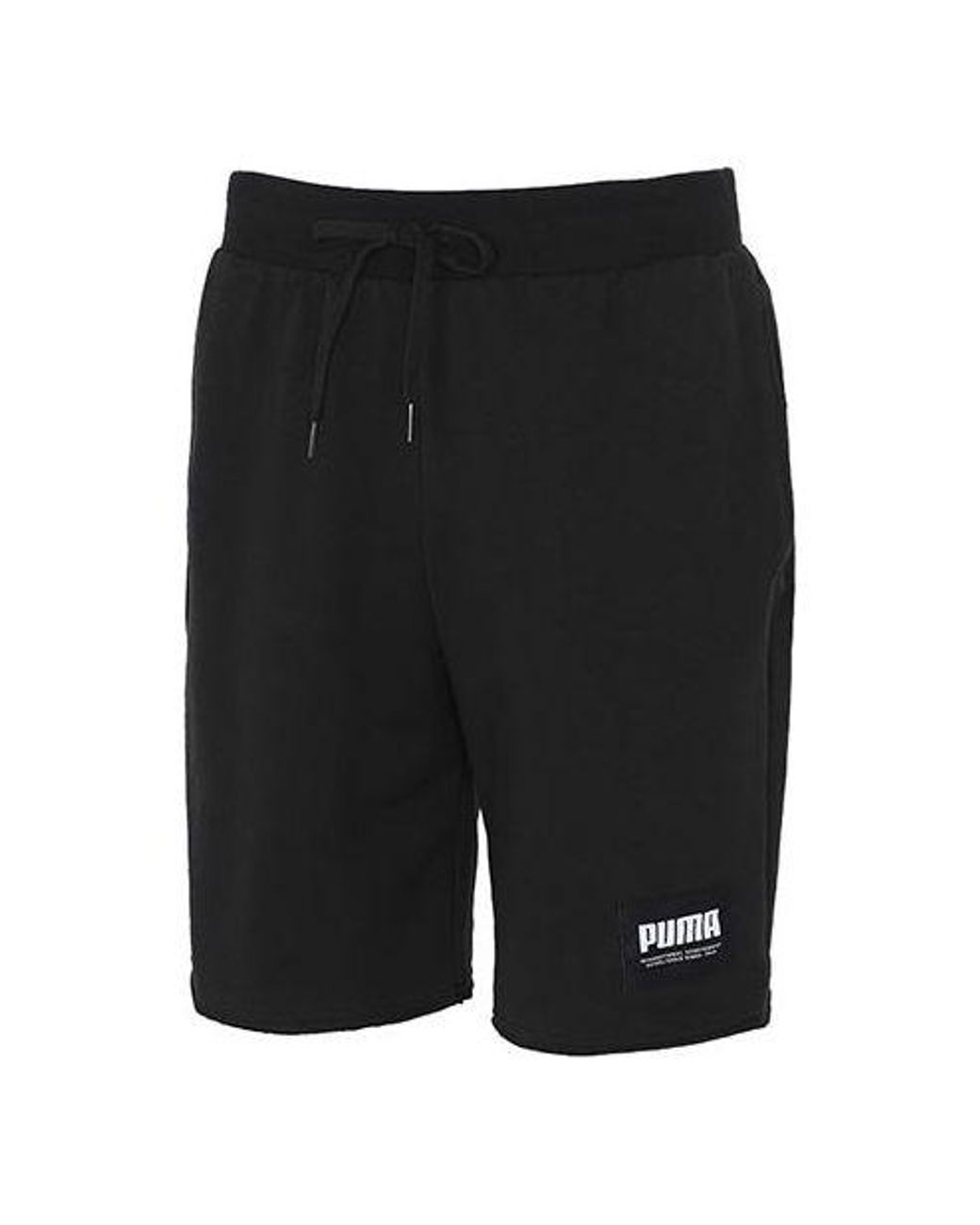 PUMA Black Essentials Jersey Shorts for men