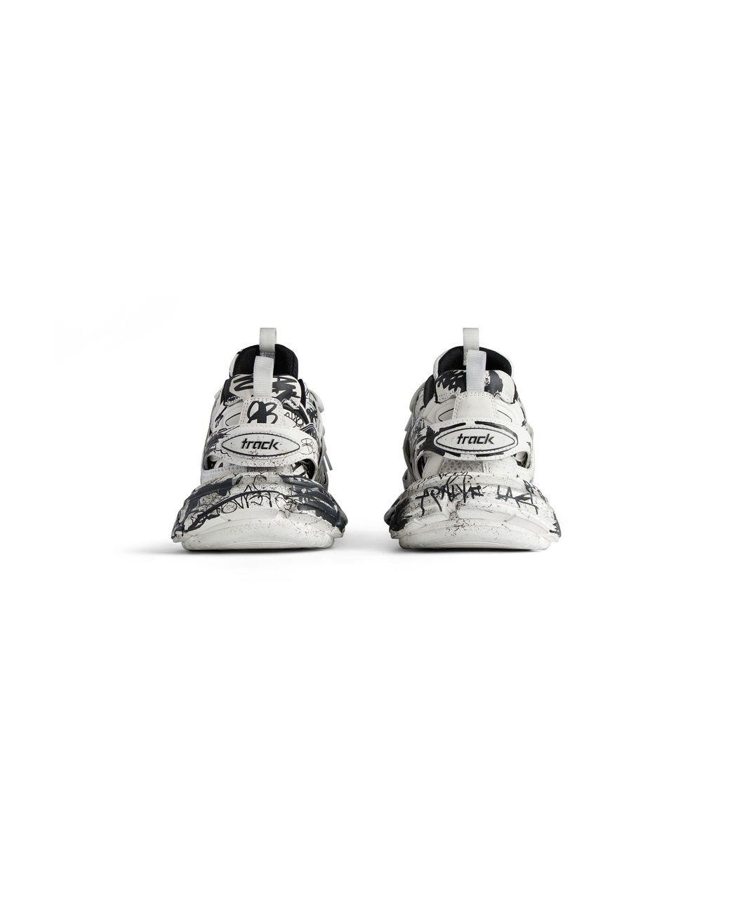 Balenciaga Black Track Graffiti for men