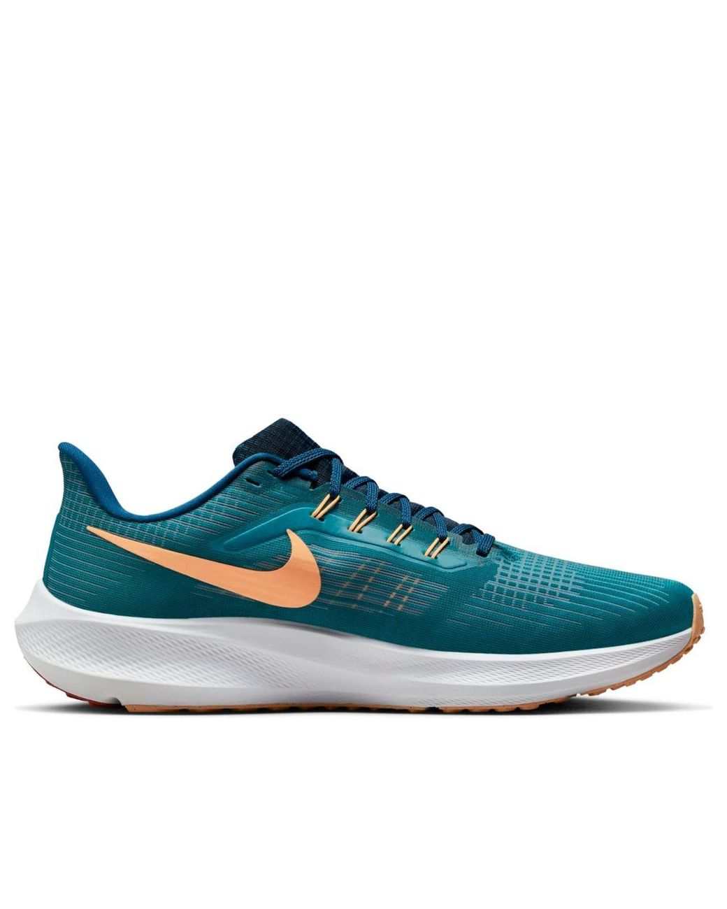 Nike Blue Air Zoom Pegasus 39 Extra Wide 'Spruce Crimson' Dm0174-302 for men