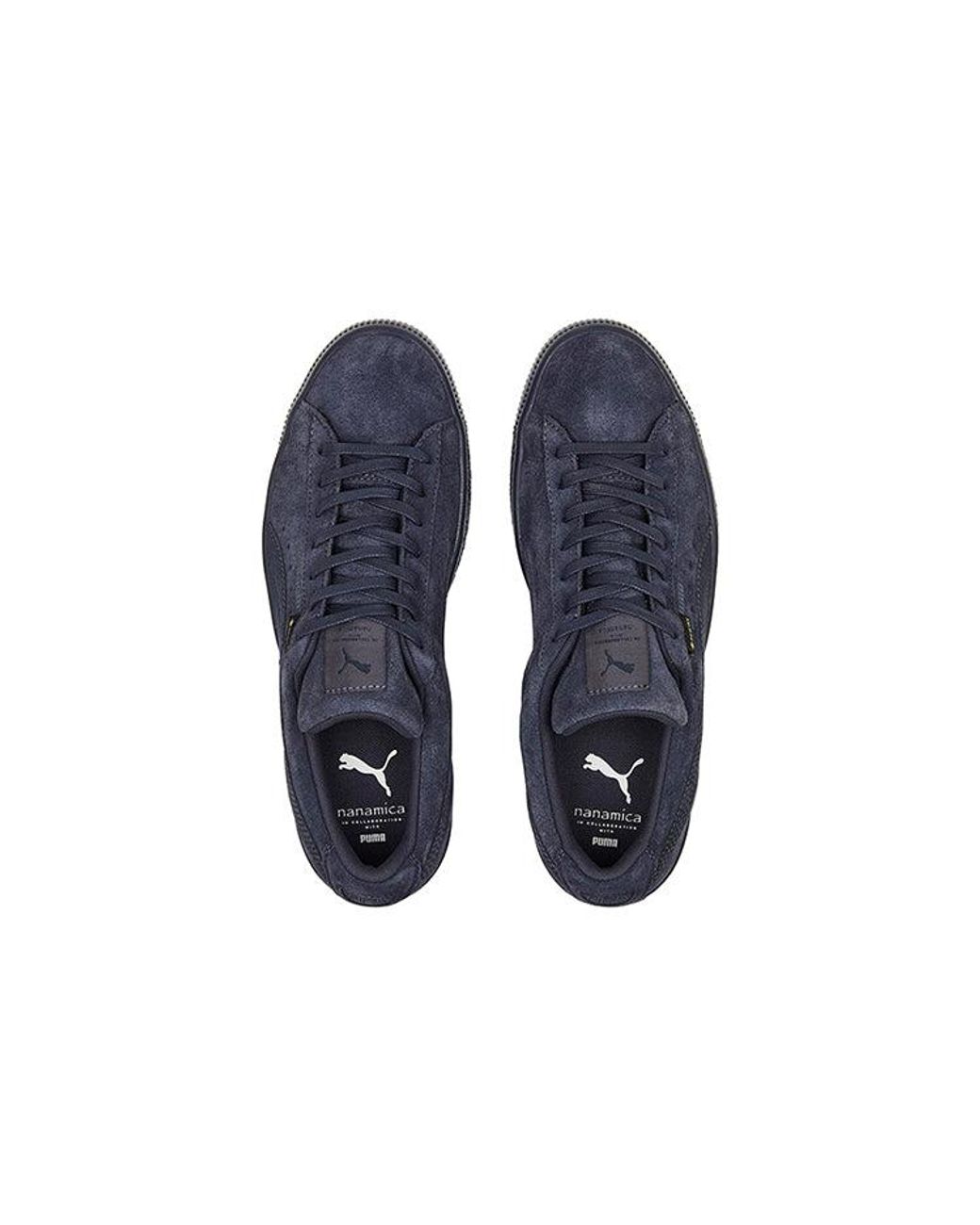 PUMA Blue Suede Vtg Ex X Nanamica for men
