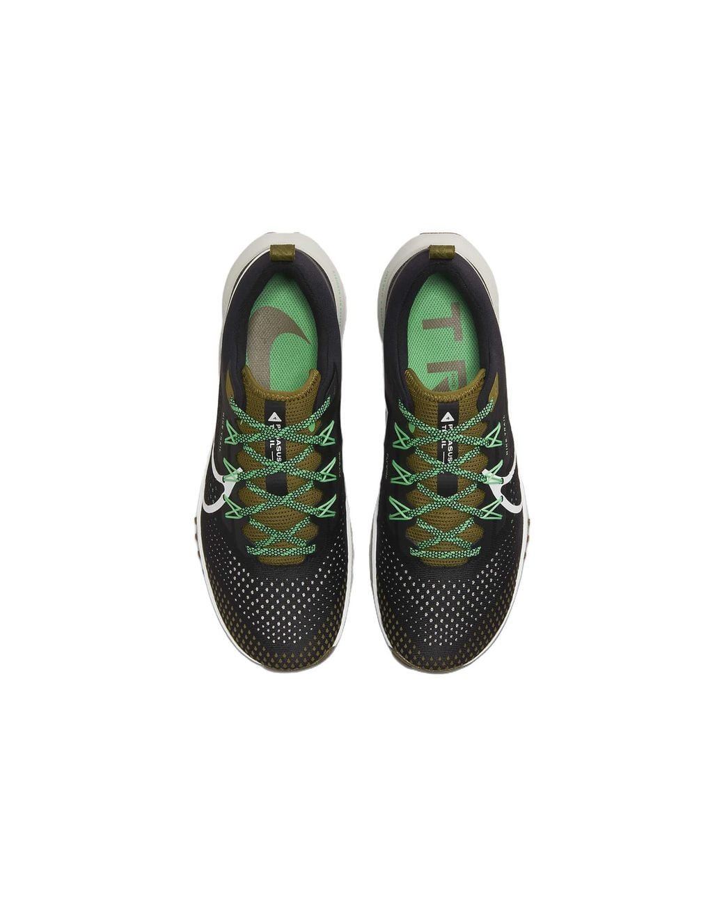 Nike Multicolor React Pegasus Trail 4 Trainers Sneakers Trail Running Shoes Dj6158 for men