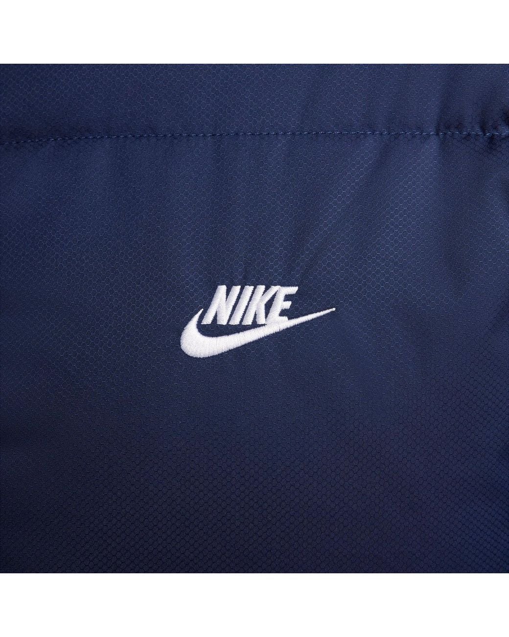 Nike Blue Sportswear Club Puffer Coat for men