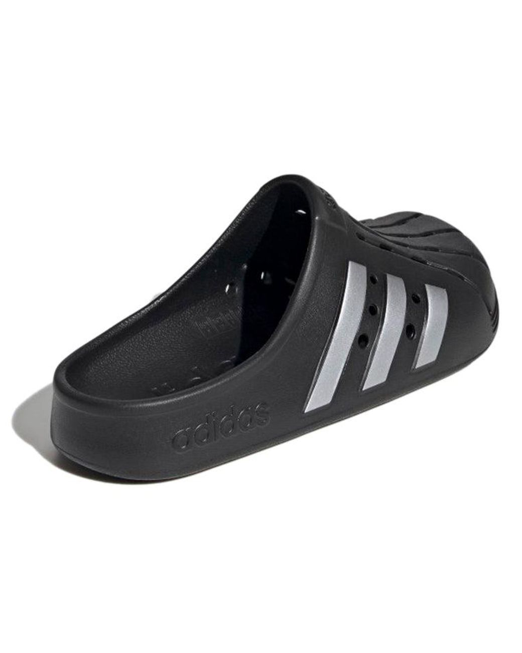 Adidas Black Adilette Clog for men