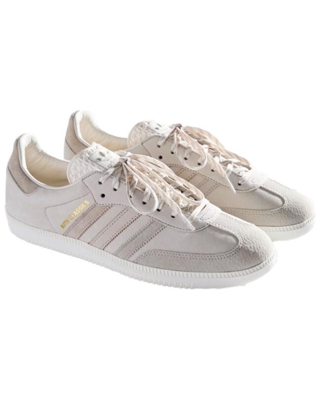 Adidas White X Kith Samba Og Orbit' for men