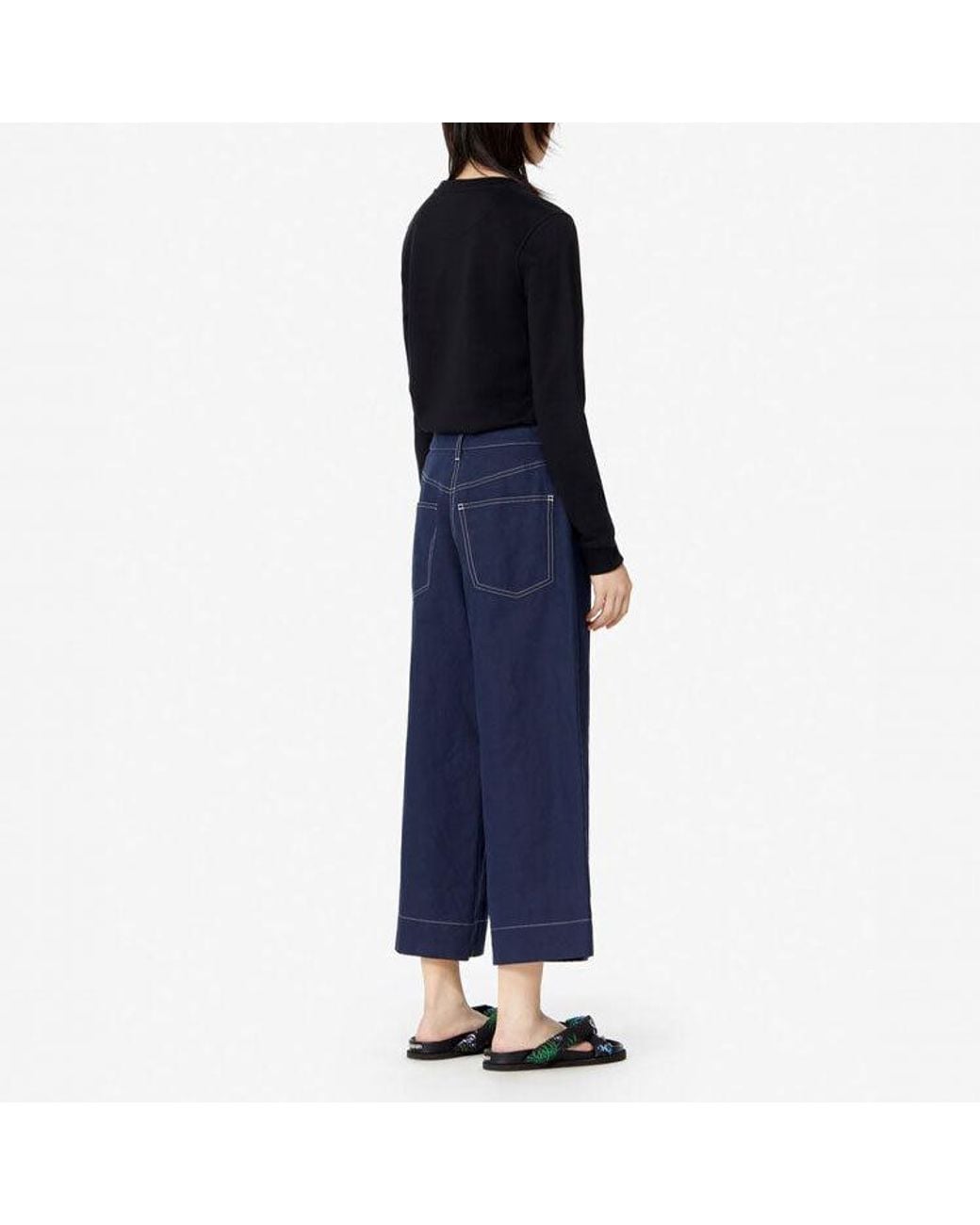 KENZO Black (Wmns) Casual Pullover Long Sleeves Hoodie