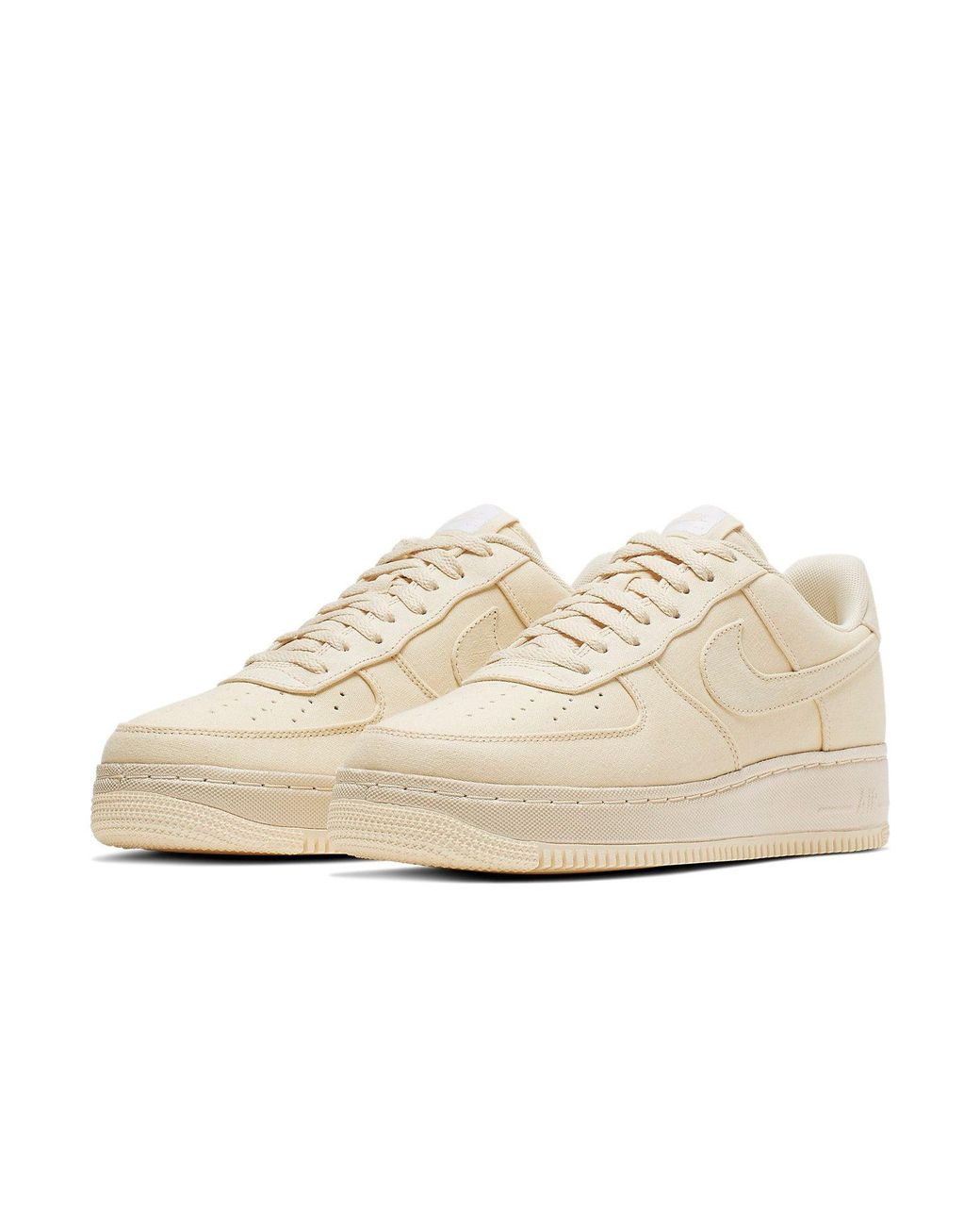 Nike Natural Air Force 1 Low Canvas for men