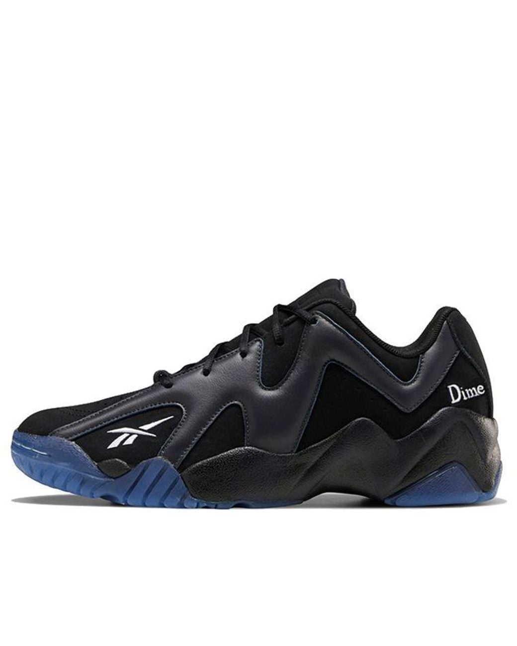 Reebok Black Dime X Hurrikaze 2 Low Lead' for men