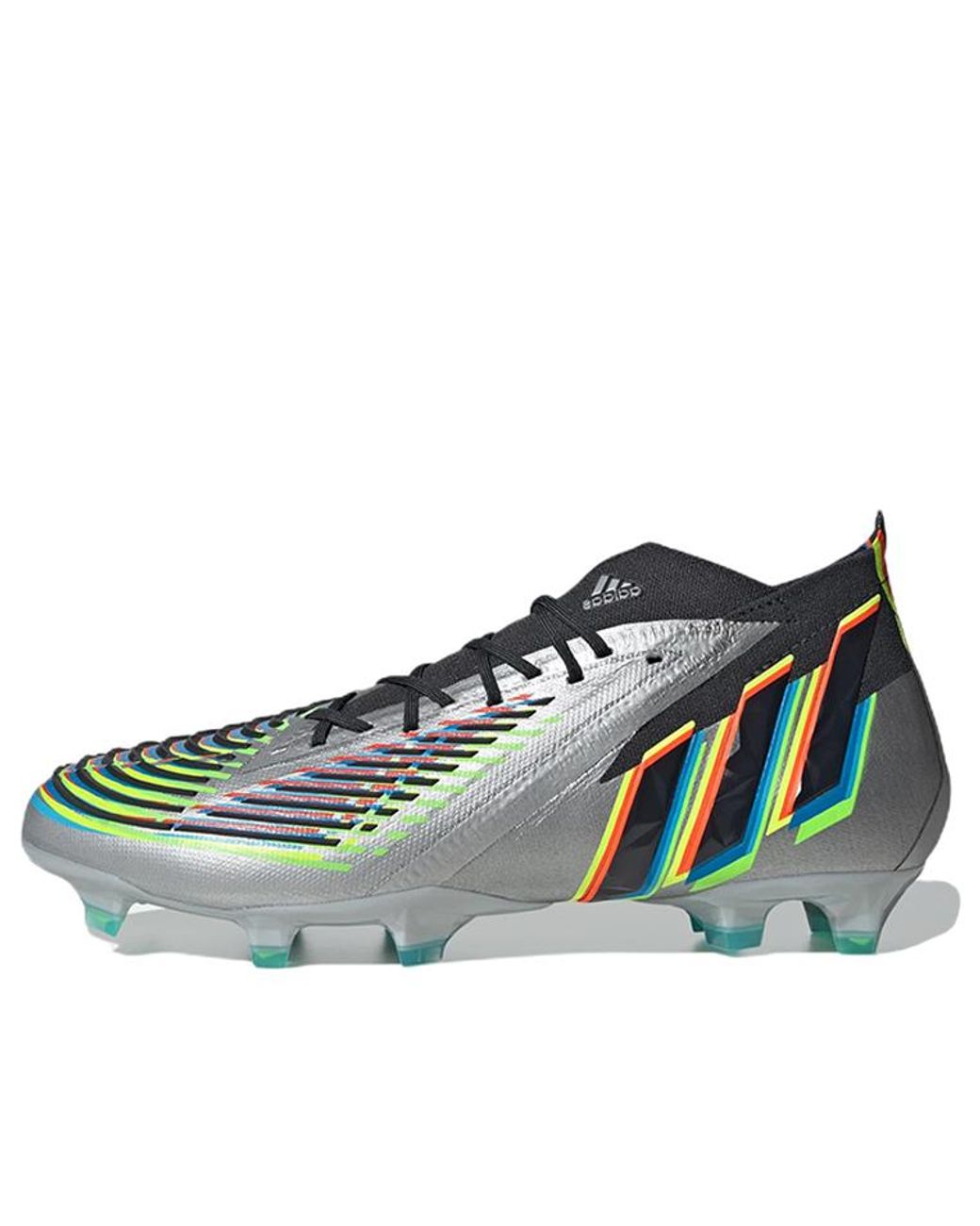 Adidas Blue Predator Edge.1 Fg Metallic' for men