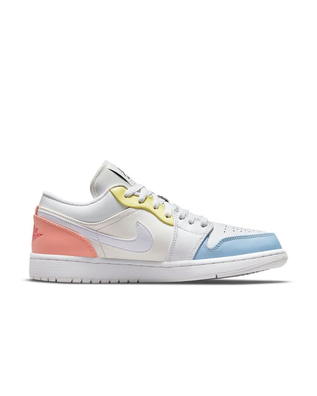 Nike White Jordan 1 Low To My First Coach for men