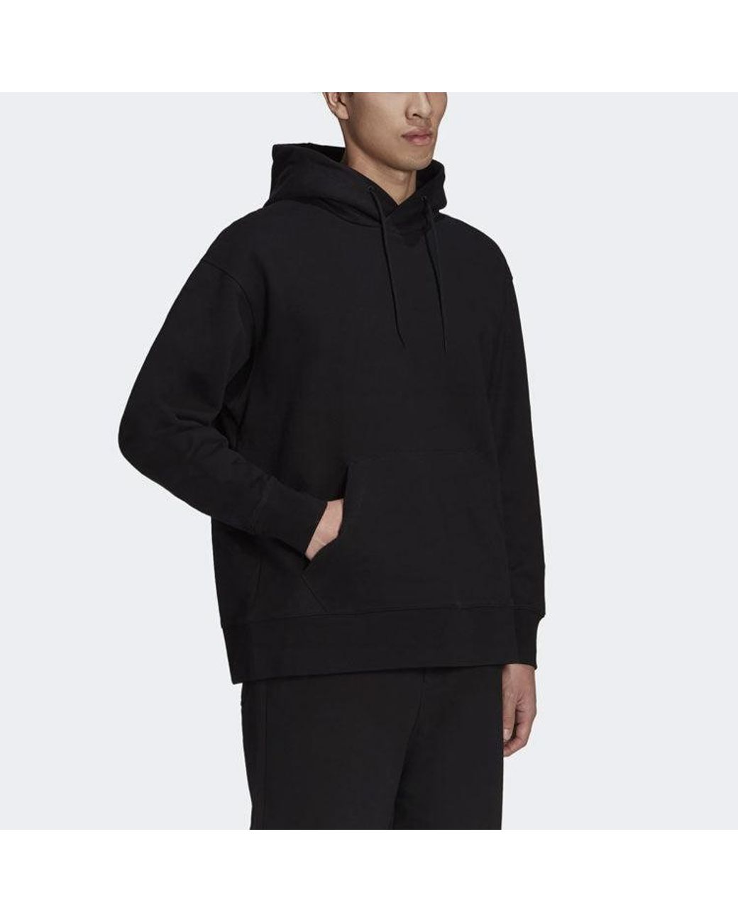 Adidas Black Y-3 Ss21 Loose Solid Color Casual for men