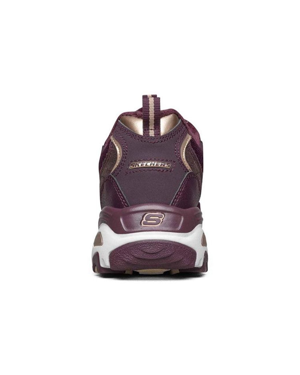 Skechers Purple (Wmns) D'Lites Running Shoes