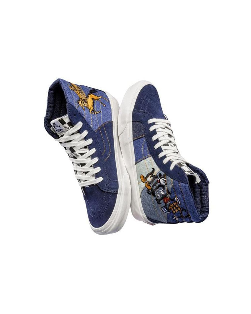 Vans Blue Disney X Taka Hayashi X Sk8-Hi 'Mickey's 90Th' for men