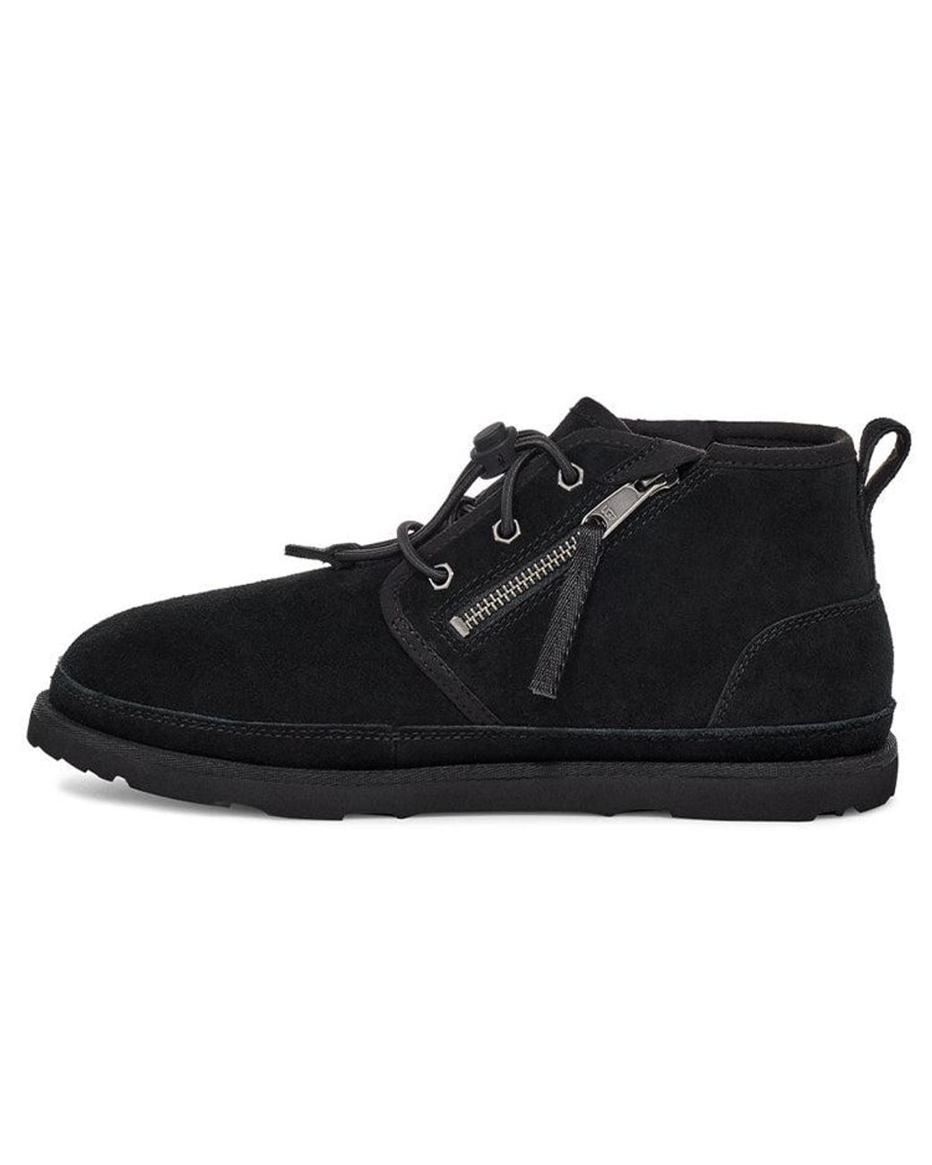 Ugg Black Neumel Adaptive Double Zipper Snow Boots for men