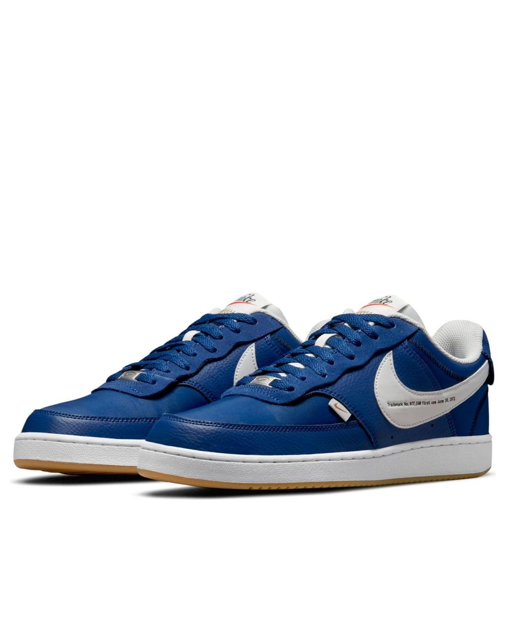 Nike Blue Court Vision Low Premium 'First Use for men