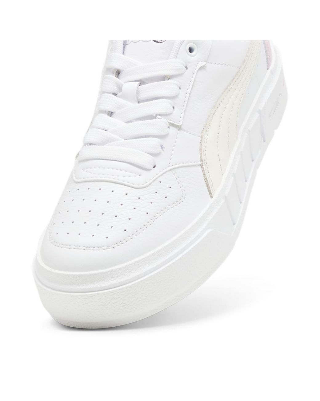 PUMA White (Wmns) Cali Court Leather Grape Mist'