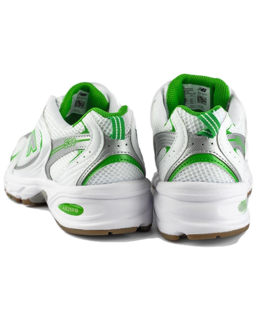New Balance White 530 Running Sneakers for men