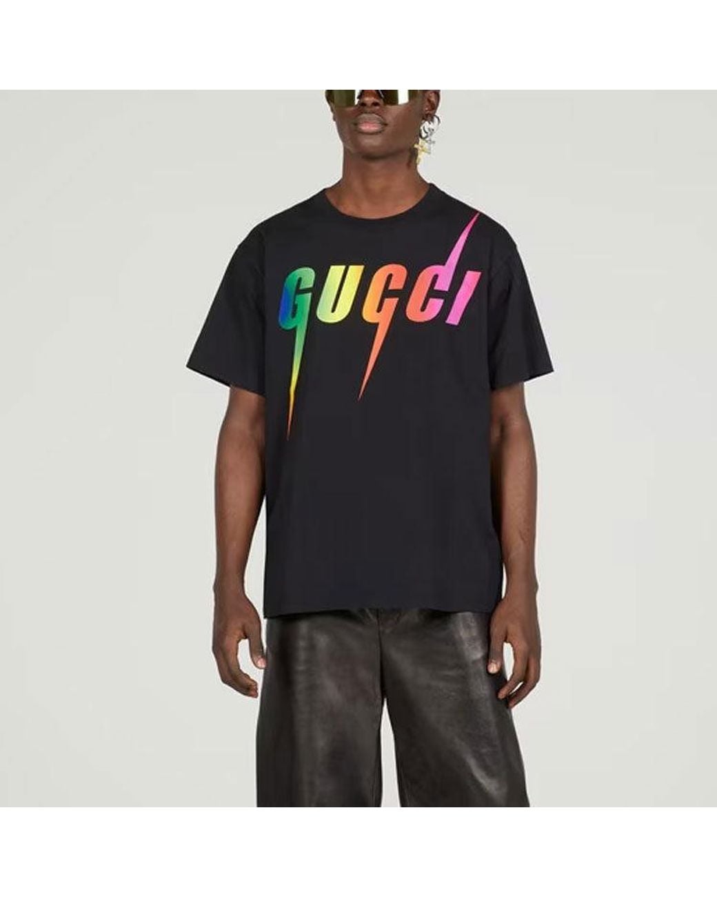 Gucci Blue Blade Tee for men