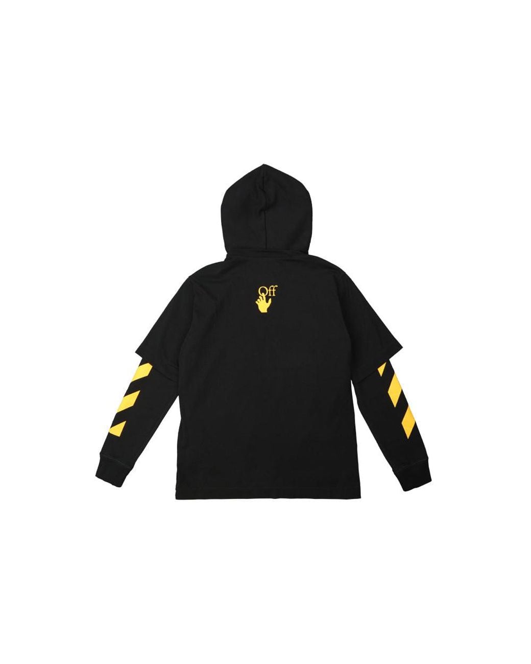 Off-White c/o Virgil Abloh Black Fw21 Caravaggio Painting Pattern Loose Fit for men