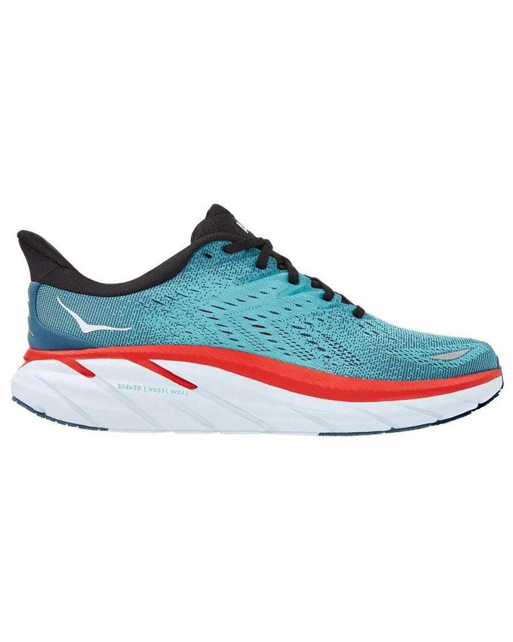 Hoka One One Blue Clifton 8 'Real' for men