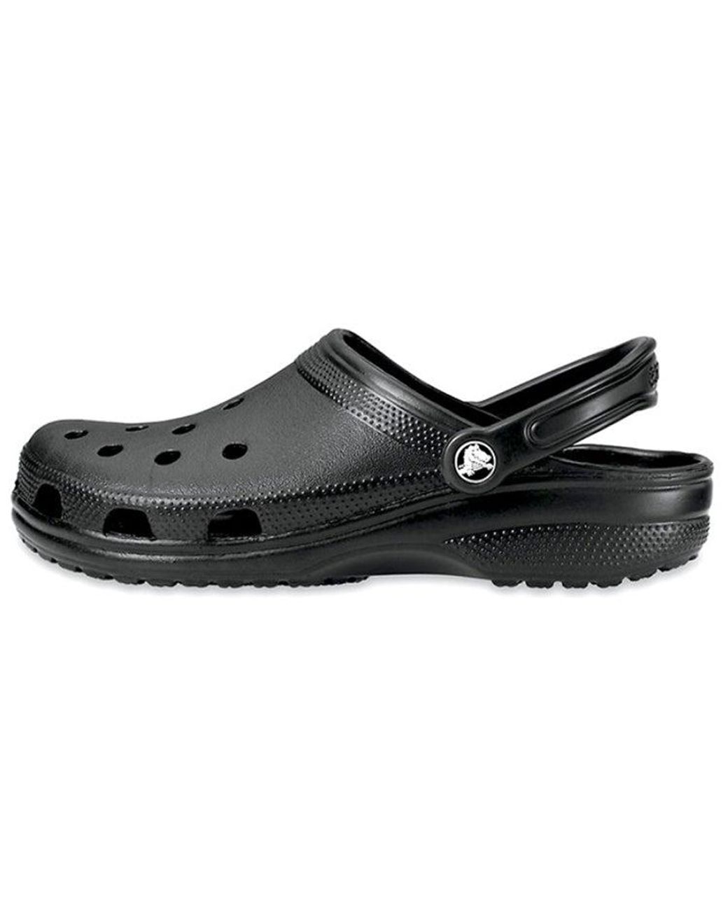 CROCSTM Black Classic Beach Sandals for men