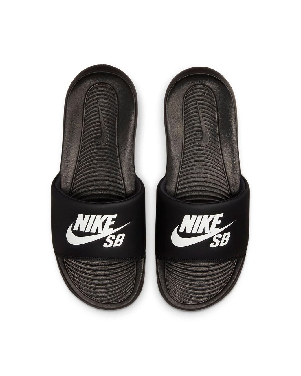 Nike Black Victori One Slide for men